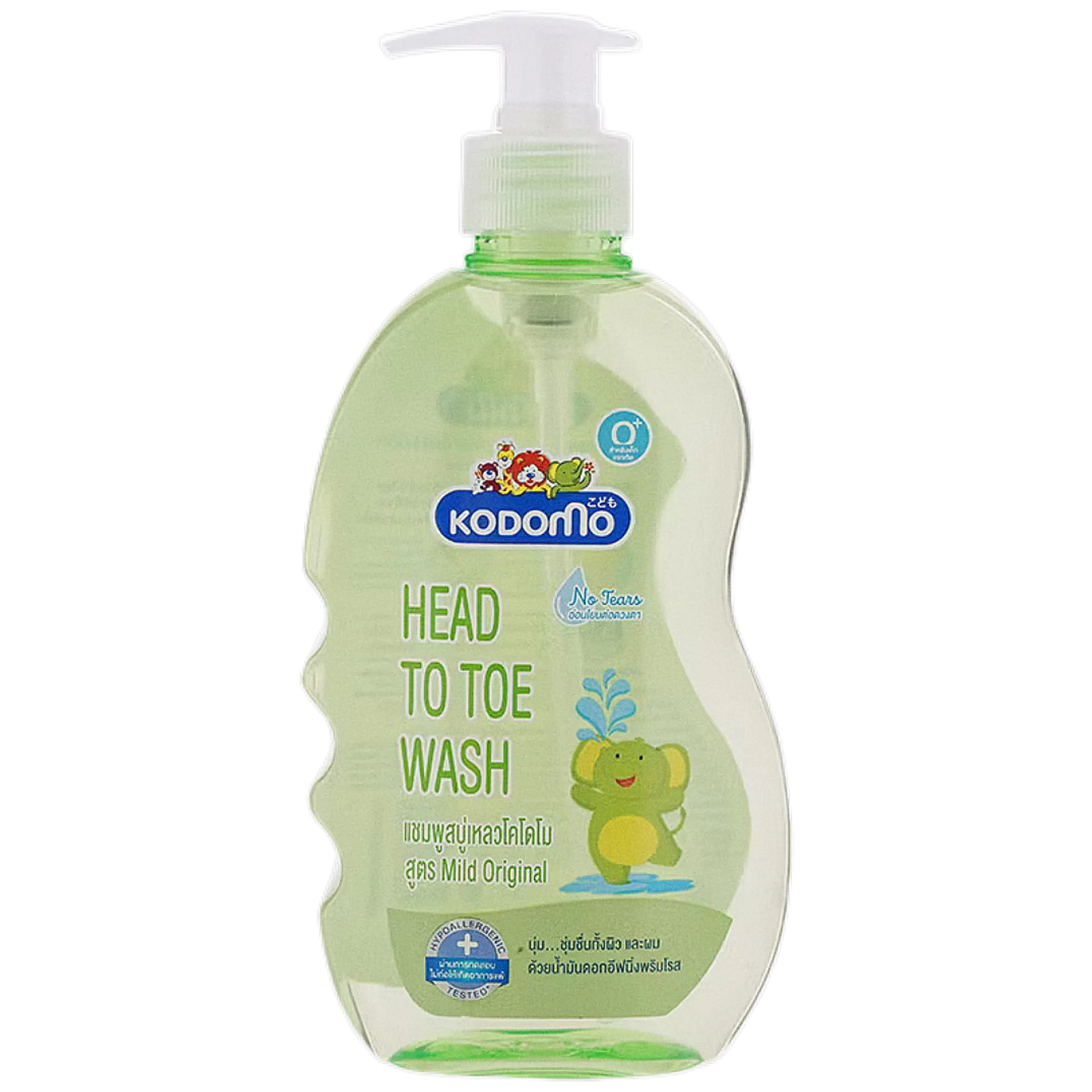 شامپو سر و بدن کودک کودومو مدل ۲ در ۱ حجم ۴۰۰ میلی‌لیتر