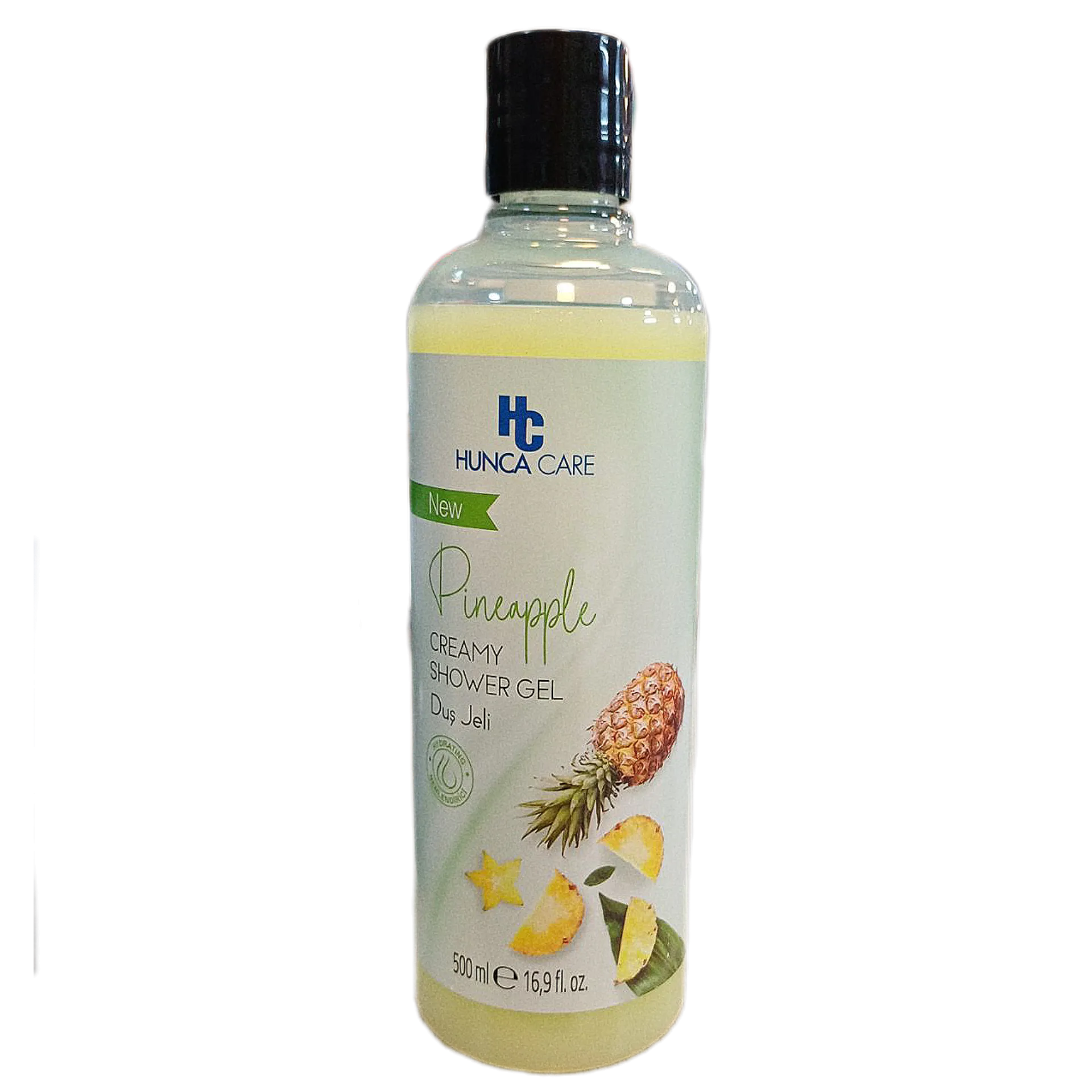 شامپو بدن کرمی هونجا کر حاوی عصاره آناناس با حجم ۵۰۰ میلی‌لیتر