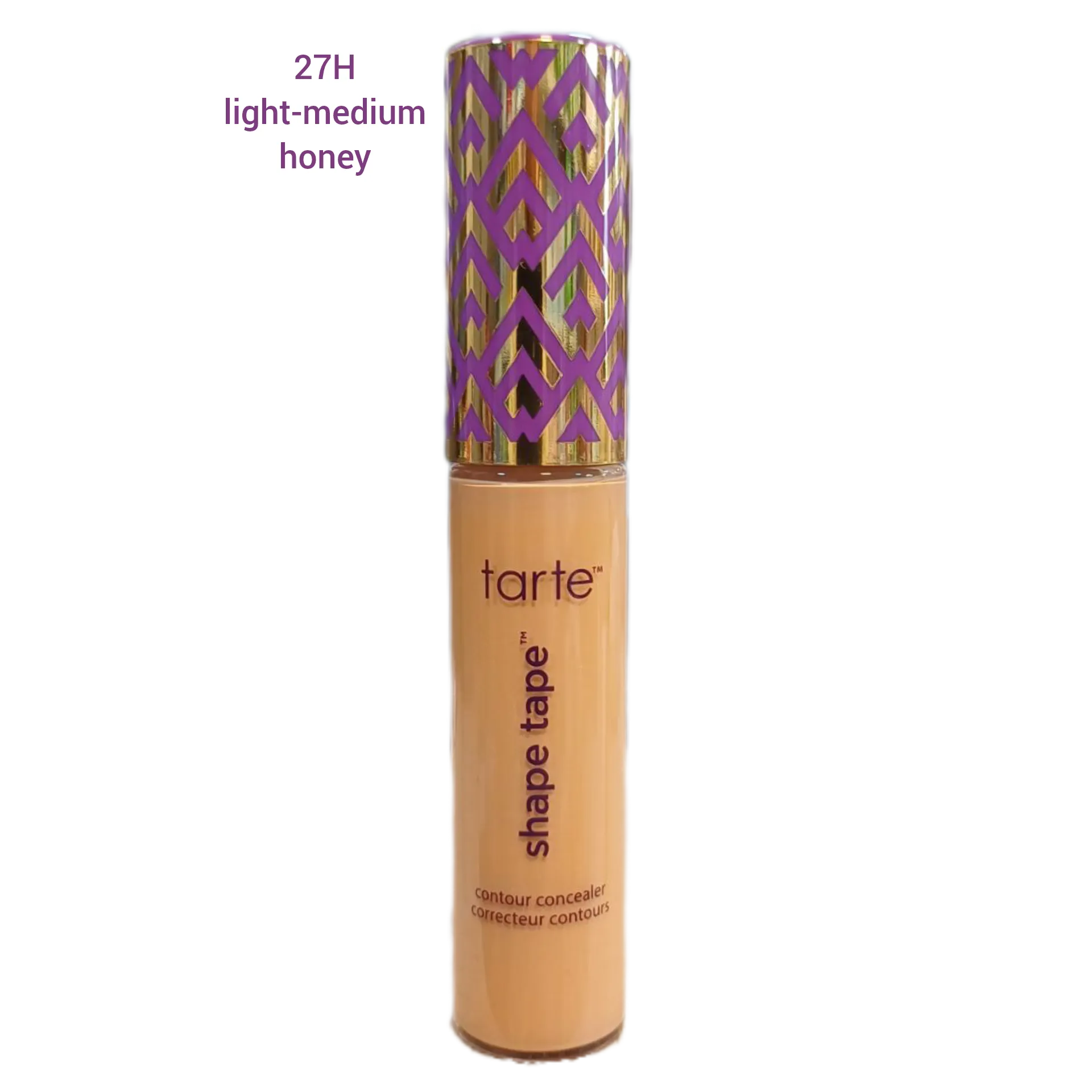 کانسیلر تارت مدل Shape Tape رنگ ۲۷H Light‑Medium Honey حجم ۱۰ میلی‌لیتر